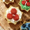 Creative soy wax handmade star anise egg tarts, scented candles, realistic three-dimensional fruit tarts, fun souvenirs Specification image